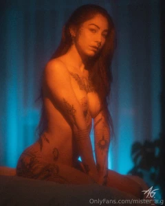 L autre soir heymissbehave et moi avons fait un joli petit shoot aux