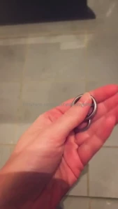 2 videos from your kitten yaaay i got meow new bigger piercings today