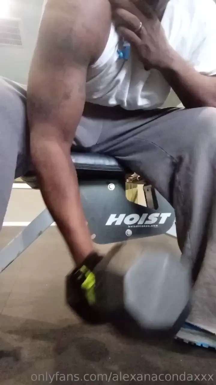 Morning workout bicep curls stay healthy and fit be the best you 