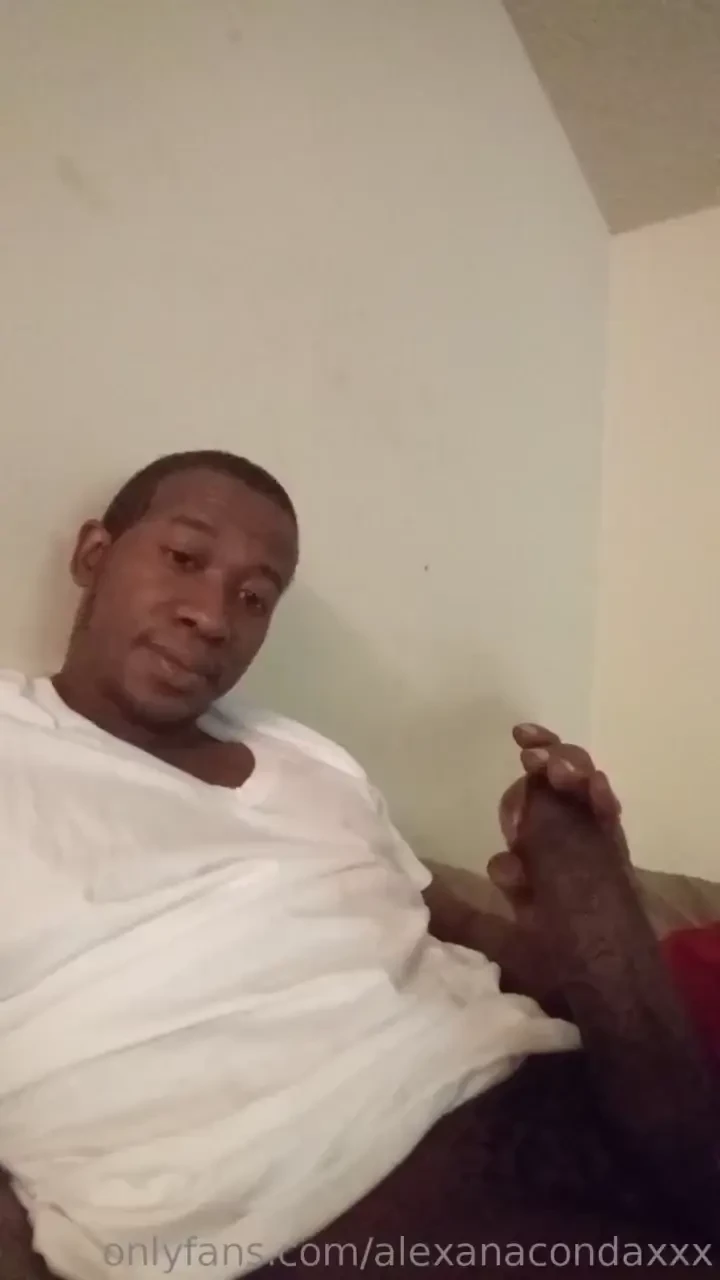 Which one of you will use your mouth to stroke my beast cock lock your 