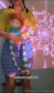 I am a very good and obedient girl i have left the doll aside i lower