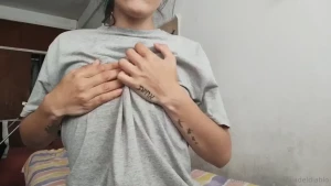 Touching me over my clothes