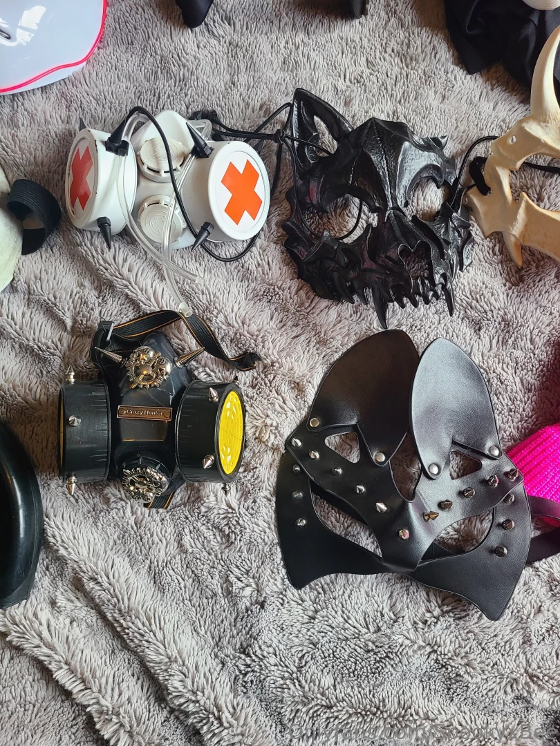 Quelques un de mes masques part 1 