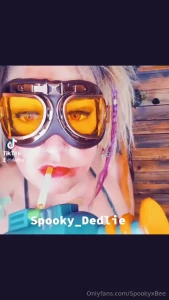 The sextape you dont wanna miss tank girl cosplay solo masturbation 4