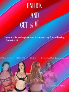 Coucou babe moi et 4 de mes amies t avons pr par un package sp cial part 1