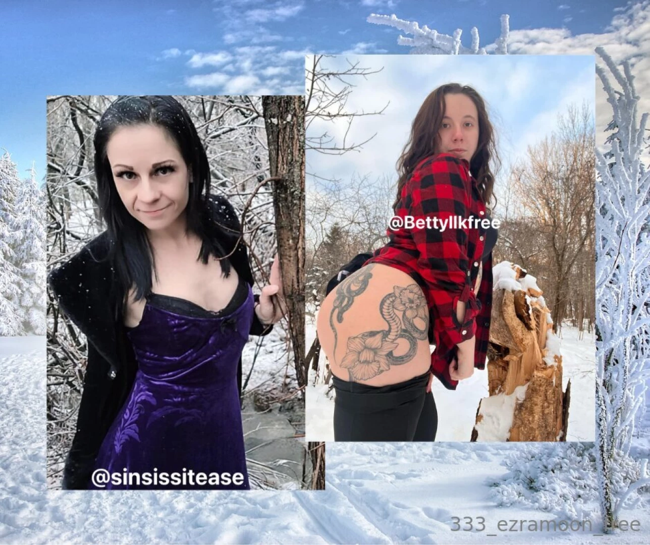 Avec qui aimerais tu jouer dans la neige a sinsissitease b 