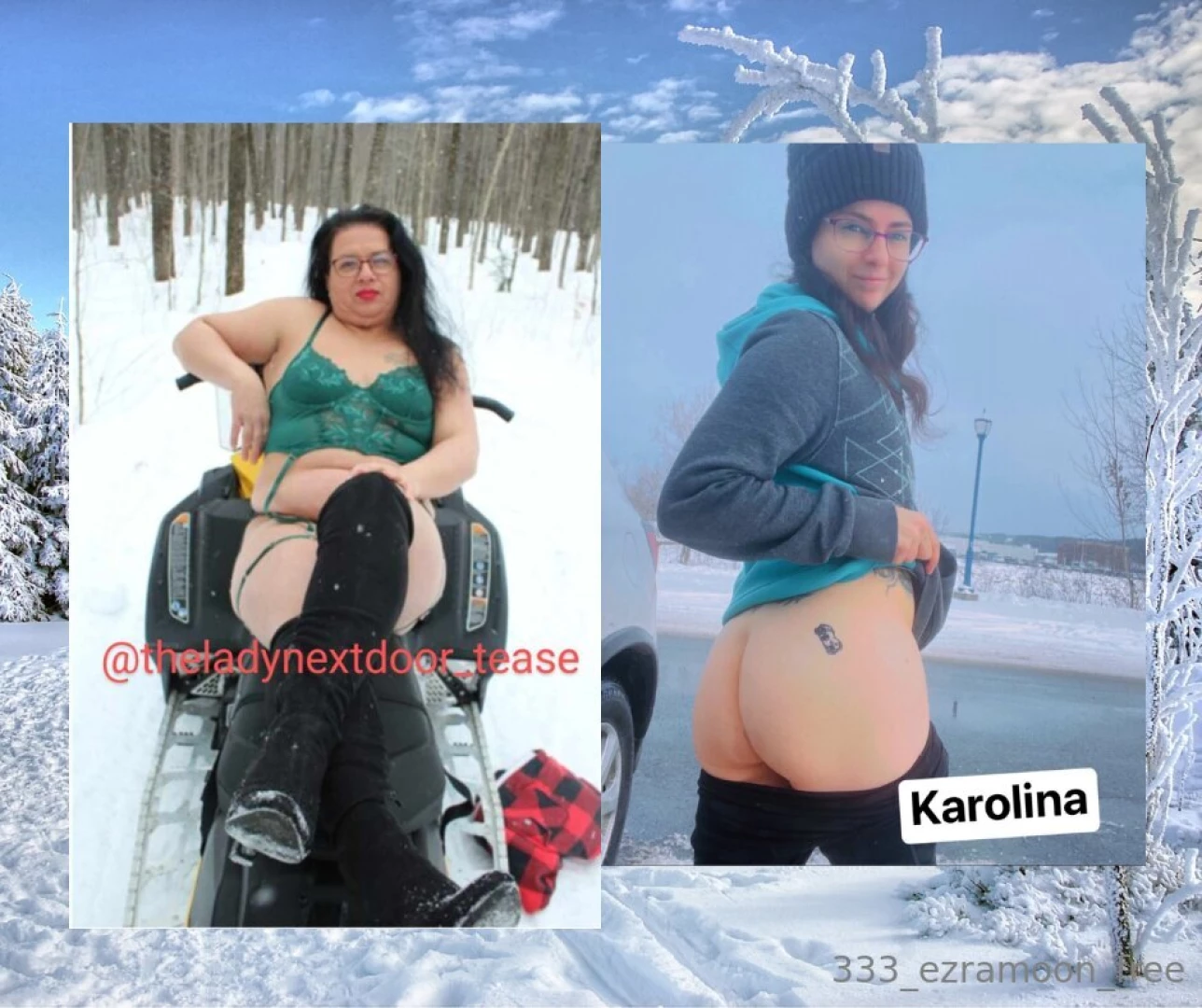 Avec qui aimerais tu jouer dans la neige a theladynextdoor_tease b 