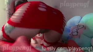 How do i look in red twerk twerking altgirl fishnets part 1