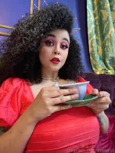 Went to a tea party and might have had too many peach bellinis by the part 7