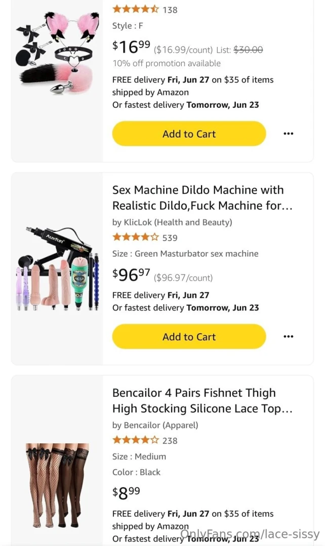 New amazon wishlist is up so new deals with it if you buy me anything 