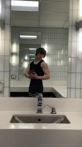 Love having the whole change room to myself