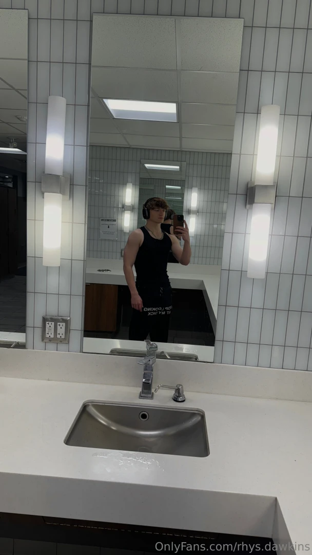 Love having the whole change room to myself part 1 