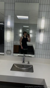 Love having the whole change room to myself part 1