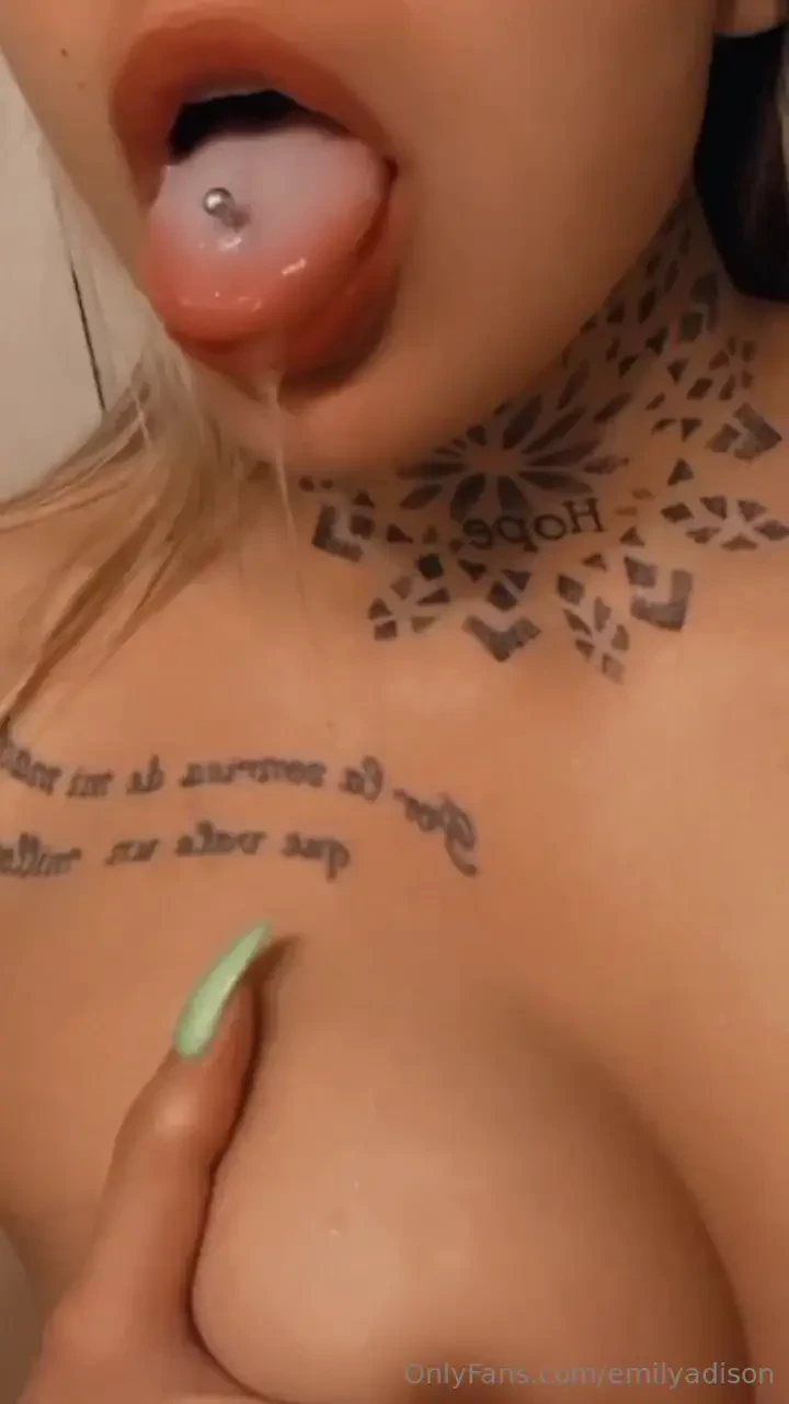 Who s into spit fetish drooling censored for losers 