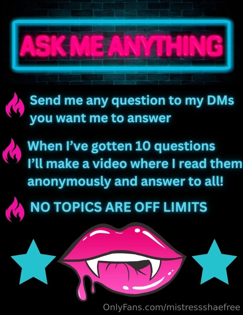 Ask me anything part 12 