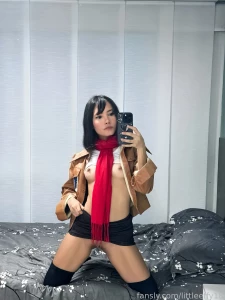 Mikasa in your bedroom what would you do cosplay teen mikasa cosplayer part 3