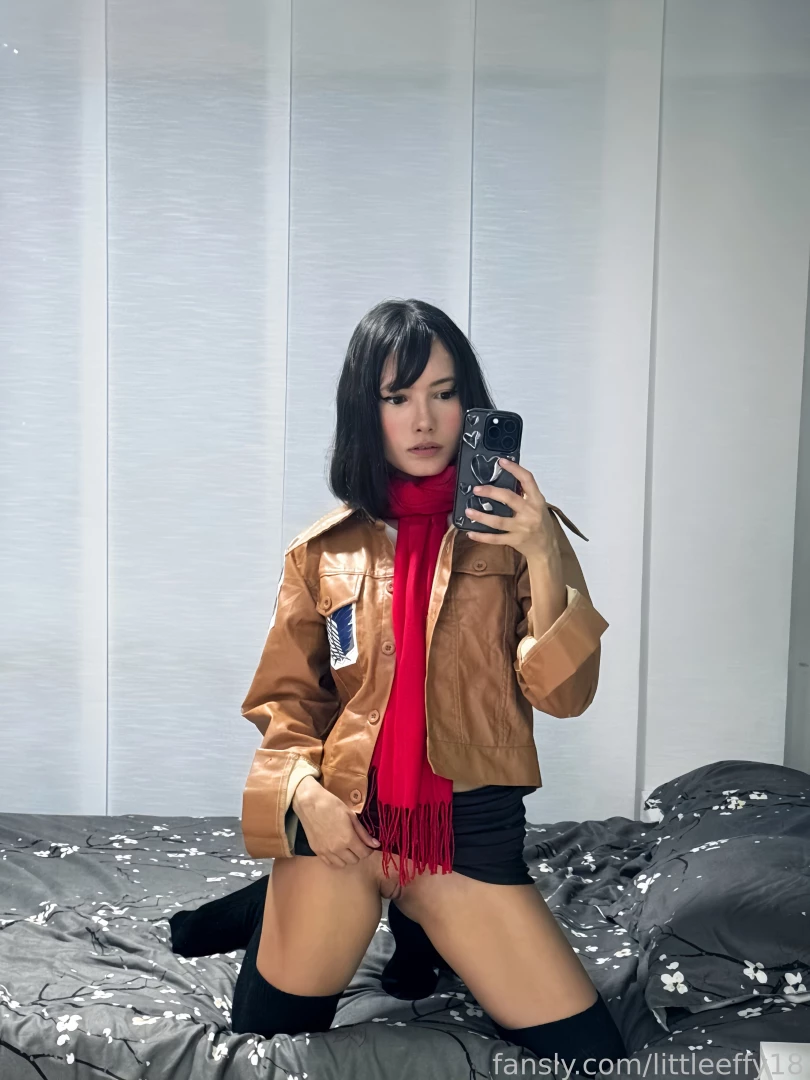 Mikasa in your bedroom what would you do cosplay teen mikasa cosplayer part 2 