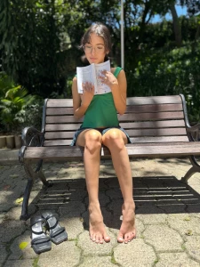 Hi happy sunday i went out to read and i will tell you a secret i was part 3