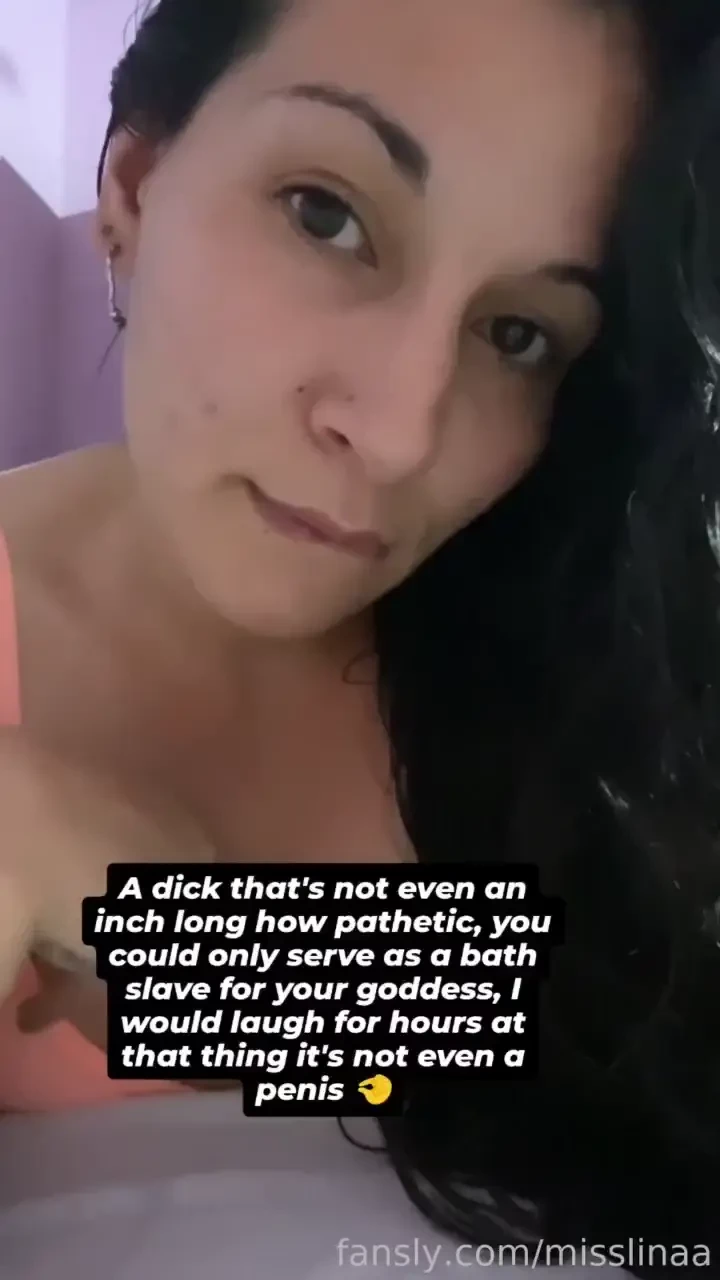 A cock that doesn t even measure an inch what a shame you couldn t 