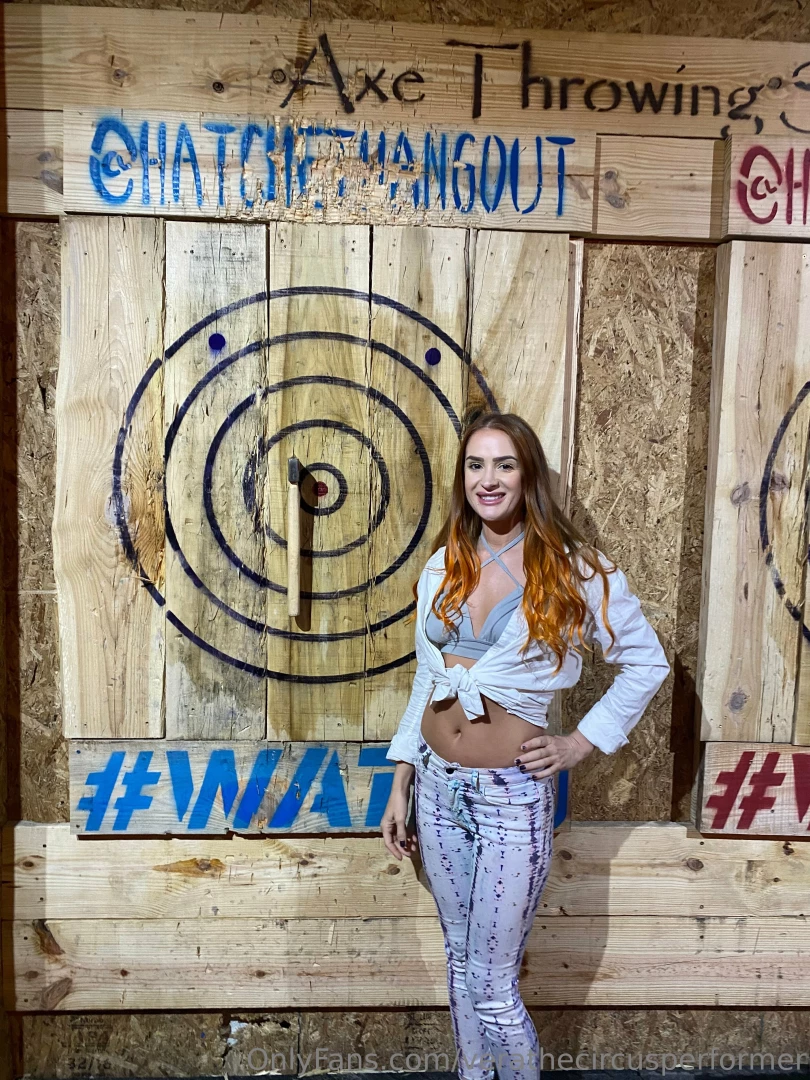 Went axe throwing and i think i may have enjoyed this a little too part 1 