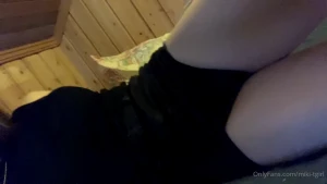 Ohh what could i be hiding under my skirt