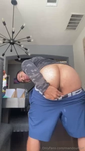 Bent over so you can see it from the backside back in the country and