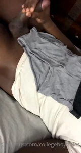 It had been a while since i last jerked off so what better way to cum