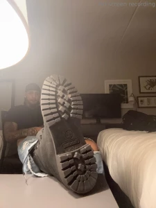 Met one of my subs today made him worship my boots haha who s next and part 3