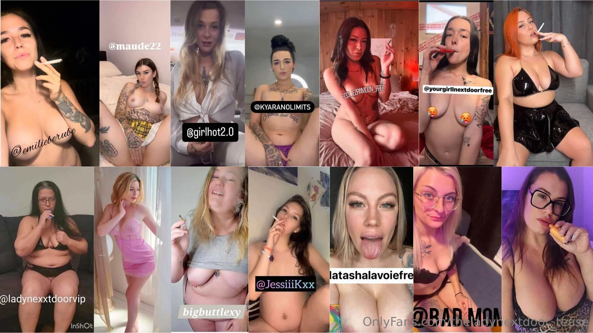 Tu as un smokefetish j ai le bundle id al pour toi moi et mes 13 amies part 1 