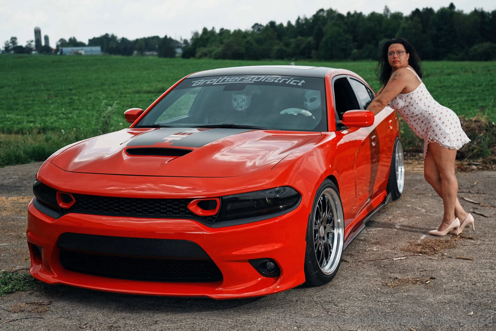 Tu crois que a misait bien une voiture comme celle-l 