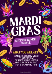 Since we can t be in new orleans partying it up for mardi gras i part 1