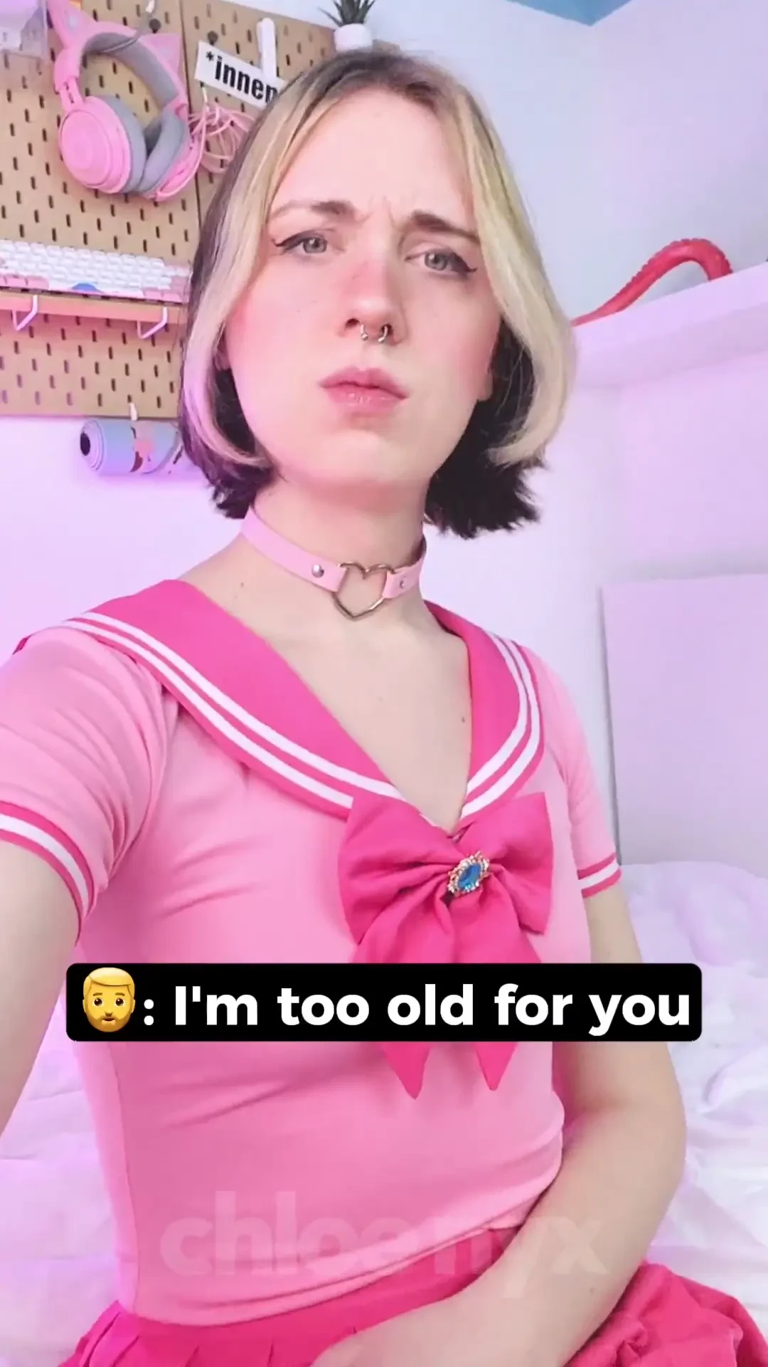 Don t underestimate me trans tgirl trap girldick girlcock goth tiktok 