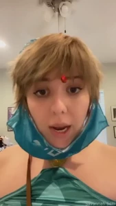 Gerudo link cosplay just came in and it s umm it s just a little umm