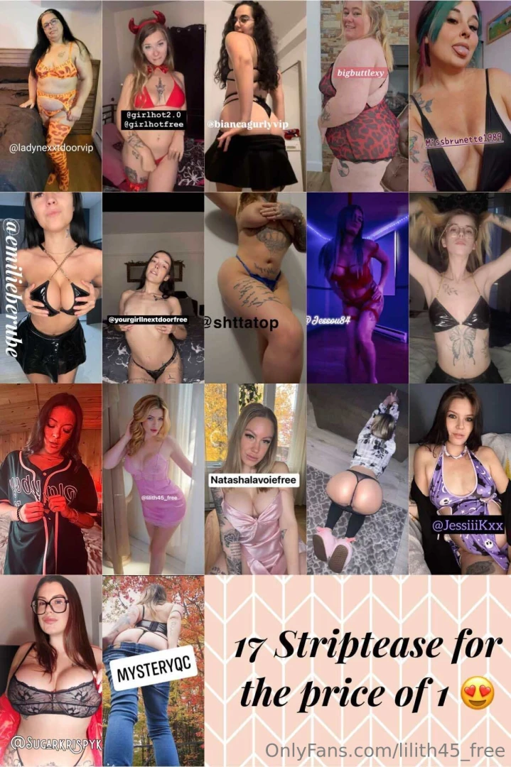 Si tu aimes les stripteases tu vas adorer ce bundle 17 stripteases part 1 