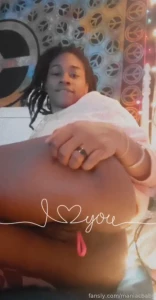 Here s 20 clenches with my kegel ball for you its makin my pussy all
