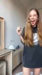 How do you like my little makeover fyp skinny petite young redhead