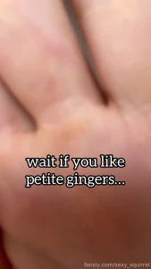 Pocket-sized and a little dangerous fyp skinny petite young redhead