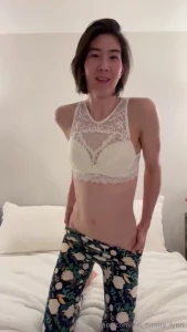 What s more comfy than those leggings being naked undressing before