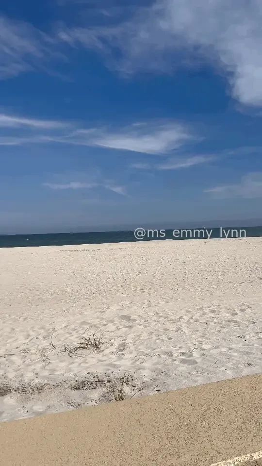 Walk the beach w me babe part 1 