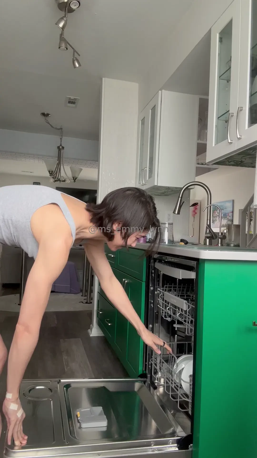 Keep me company while i unload the dishwasher babe finally found a part 2 