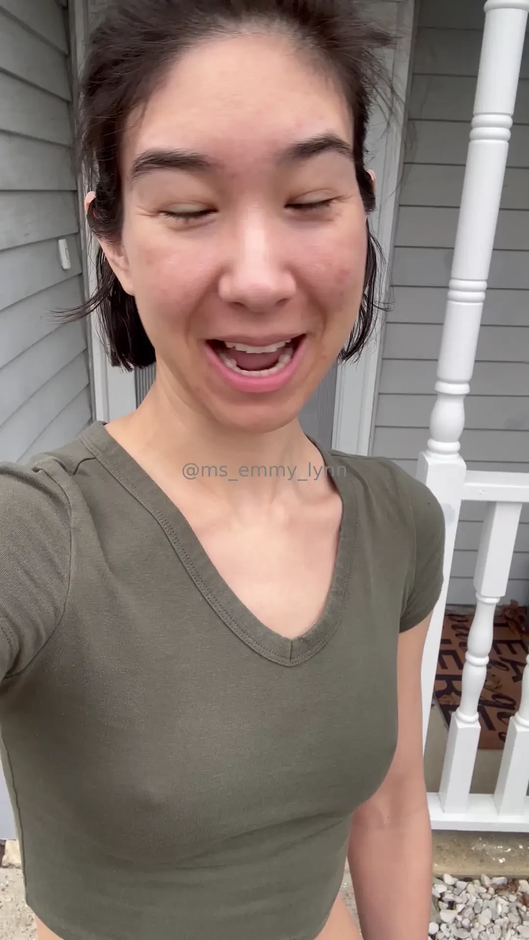 Comfy morning crop top amp low riding sweats for a foggy misty am i m part 1 