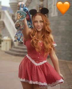 Who wants to see up my skirt they call it the happiest place on earth part 1