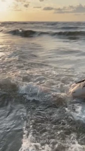 Swimsuit is a tiny piece of clothing but being in water without it