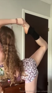 Stretching my natarajasana