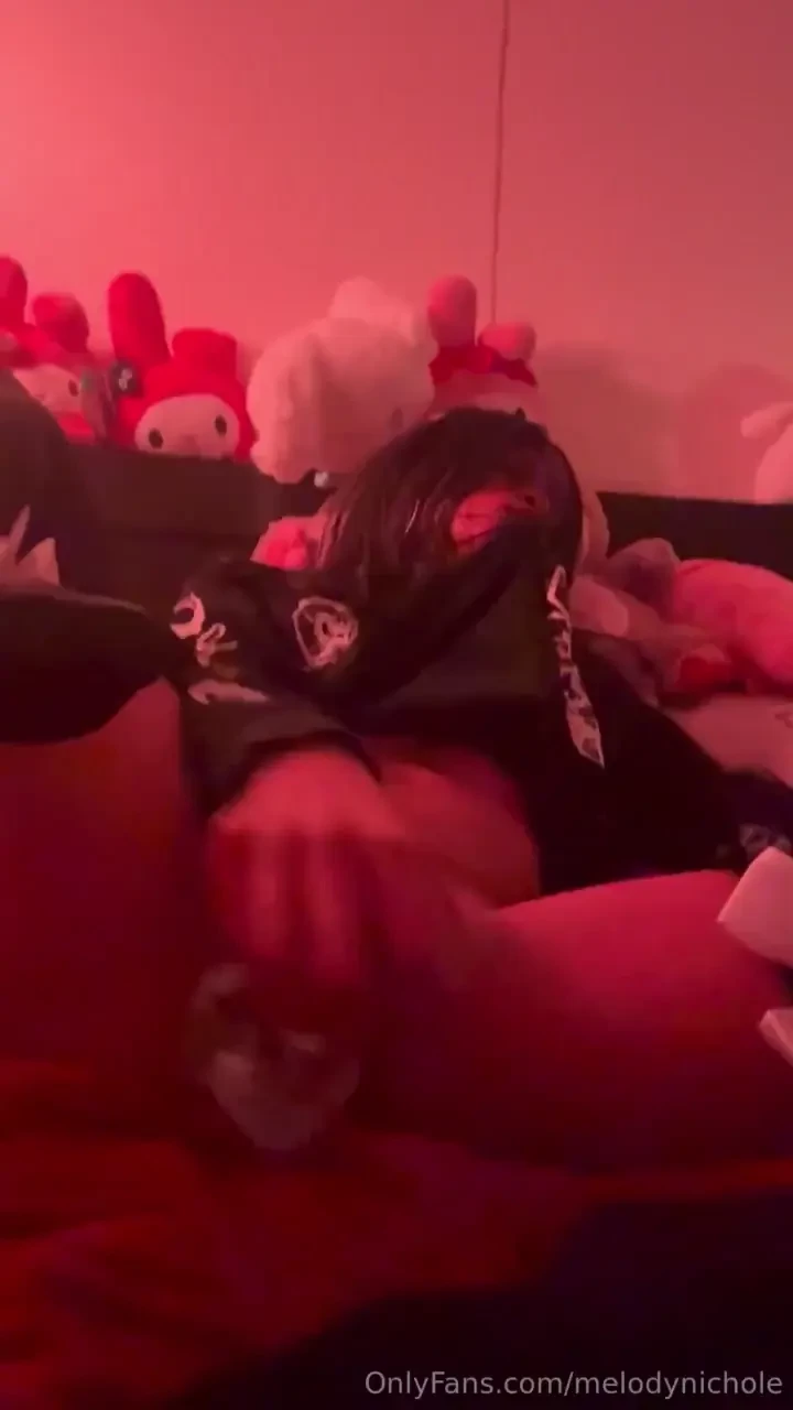 Fucking myself to your scent 