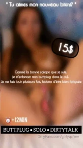 Solo dirtytalk comme la bonne salope que je suis je m ins res un