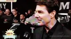 My tommy cruise german tv debut
