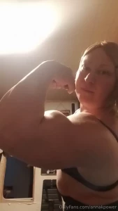 My biceps peak is getting harder i think i look leaner even though i