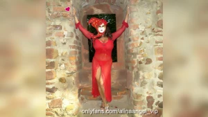 Playtime sexy mask doll in nice transparent dress