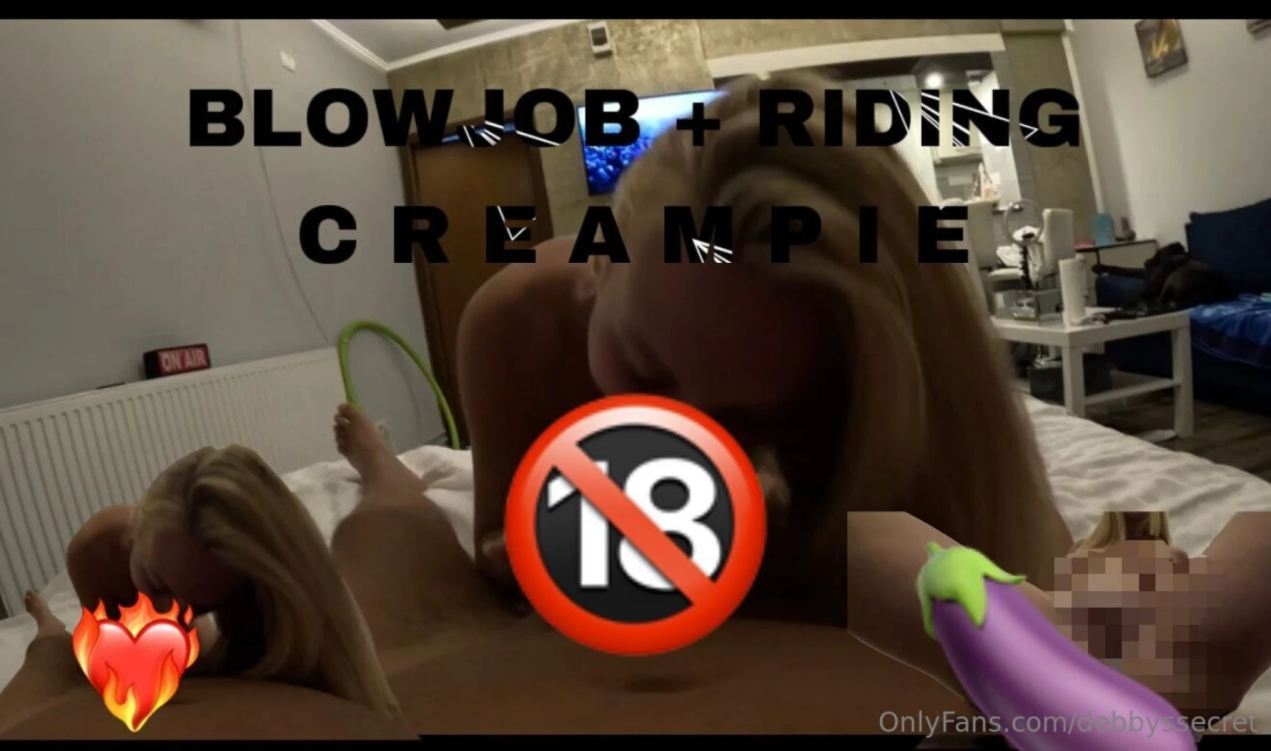 Tip 80 for full sextape sloppy blowjob cowgirl riding creampie 